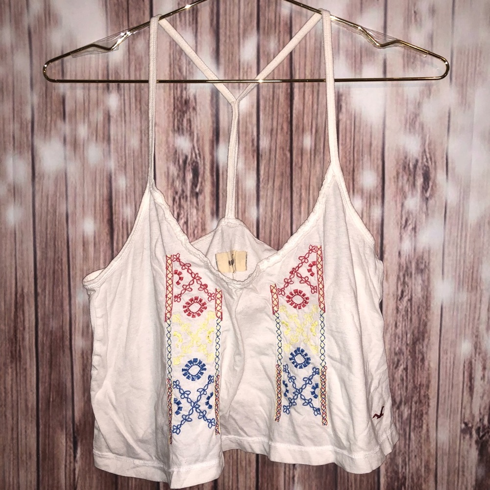 Hollister | crop top t strap back